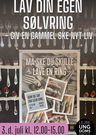 ♻️Lav din egen sølvring – giv en gammel ske nyt liv♻️ - Klik for at tilmelde dig