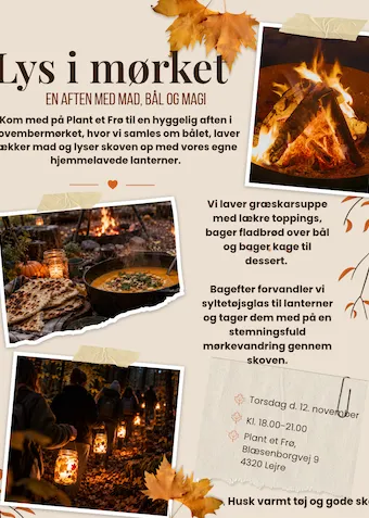 Lys i mørket  - Klik for at tilmelde dig
