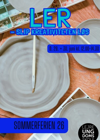 ✨Ler – slip kreativiteten løs!✨ - Klik for at tilmelde dig