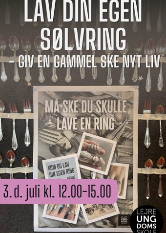 ♻️Lav din egen sølvring – giv en gammel ske nyt liv♻️ - Klik for at tilmelde dig