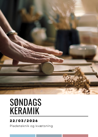 Søndags Keramik Lav din egen støbeform d. 22/3 - Klik for at tilmelde dig